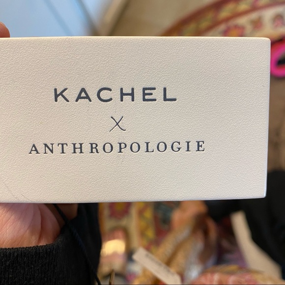 Kachel anthropology silk dress patchwork sz 10 NWT - Picture 7 of 12